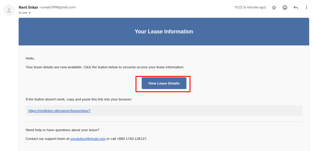 Owner Account Create